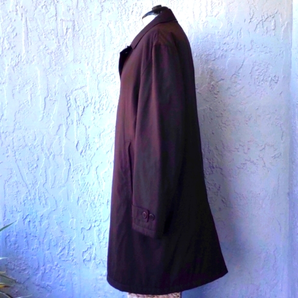 QUATTRO Men's Nylon Puffer Trench (Loaded) - Picture 12 of 16